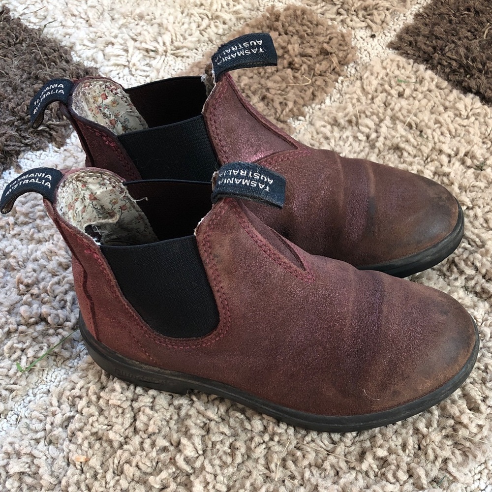 Blundstone Kids Brown Leather Boots